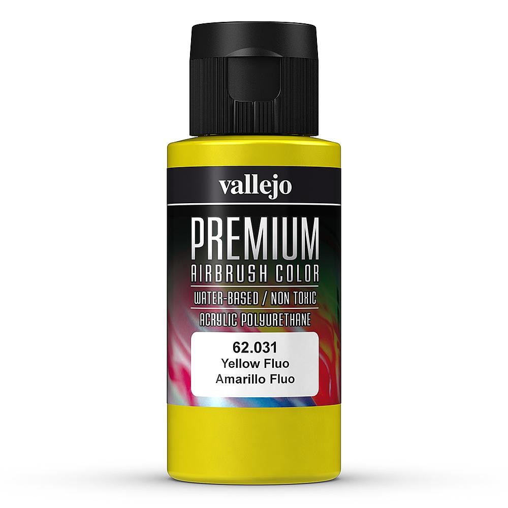 Vallejo 62.031 - Yellow, fluorescent, 60 ml - New