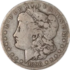 1890-O Morgan Silver Dollar - Error - Rotated Die