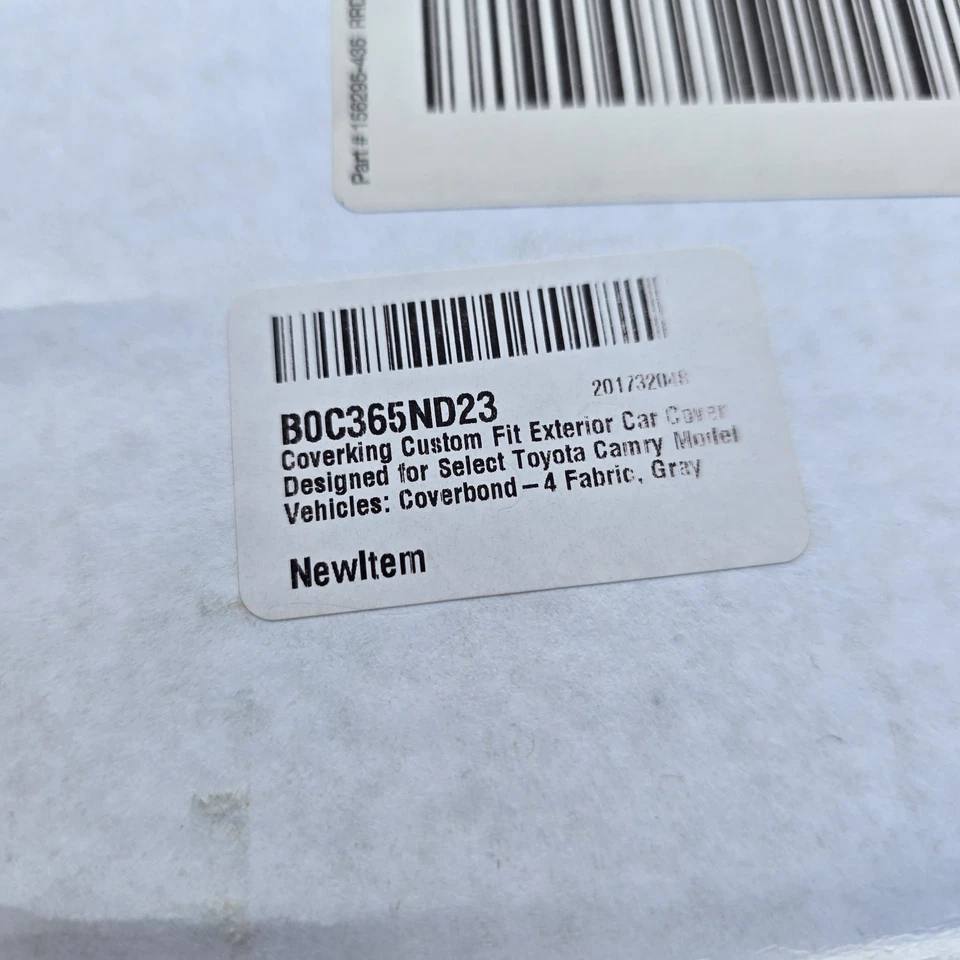 Cubierta de auto Coverking Coverbond 4 ajuste personalizado para Toyota Camry 2018-2024 nueva en caja Foto 3 de 4