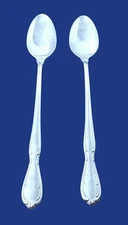 International VICTORIAN MANOR Stainless Flatware -Set of 2 Iced Tea Spoons