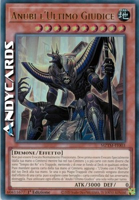ANUBI, DER LETZTE RICHTER   (Anubis The Last Judge)   Ultra R   MZTM IT003   1Ed
