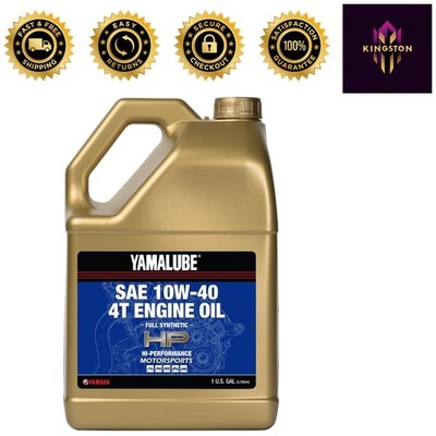 1 Gallon Yamaha Yamalube Synthetic 4T Oil 10w-40 - Motorcycle