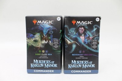 MtG: Murders at Karlov Manor Commander Deck 2 Pack, Deep Clue Sea Revenant  Recon | eBay
