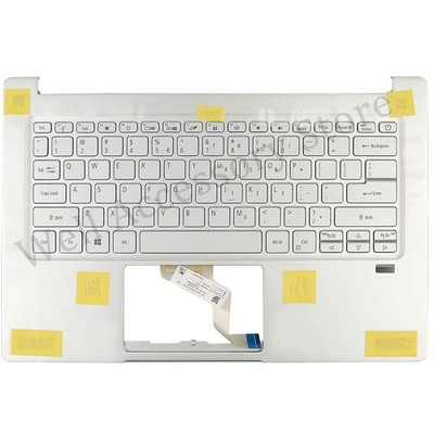 New Acer Swift SF314-42 SF314-59 N19C4 14'' Silver Palmrest keyboard Backlit US
