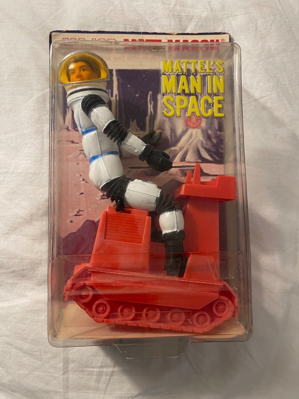 Mattel Major Matt Mason Cat Trac Sealed On Card Man In Space 1967 Stock 6318
