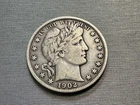 1902 P Barber Half Dollar Sharp detail