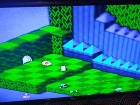 Snake Rattle n Roll Nintendo Entertainment System NES Game Cartridge Tested 