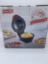 Dash Mini Pie Maker with Dough Cutter. Dual Non-stick Pie Plates. Perfect Pies