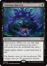 Ominous Harvest MTG R 28 Commander: Secrets of Strixhaven SOC NM