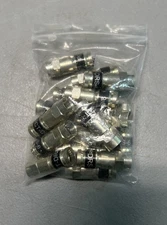 18 PCT DRS 6 BLACK COMPRESSION CONNECTORS 