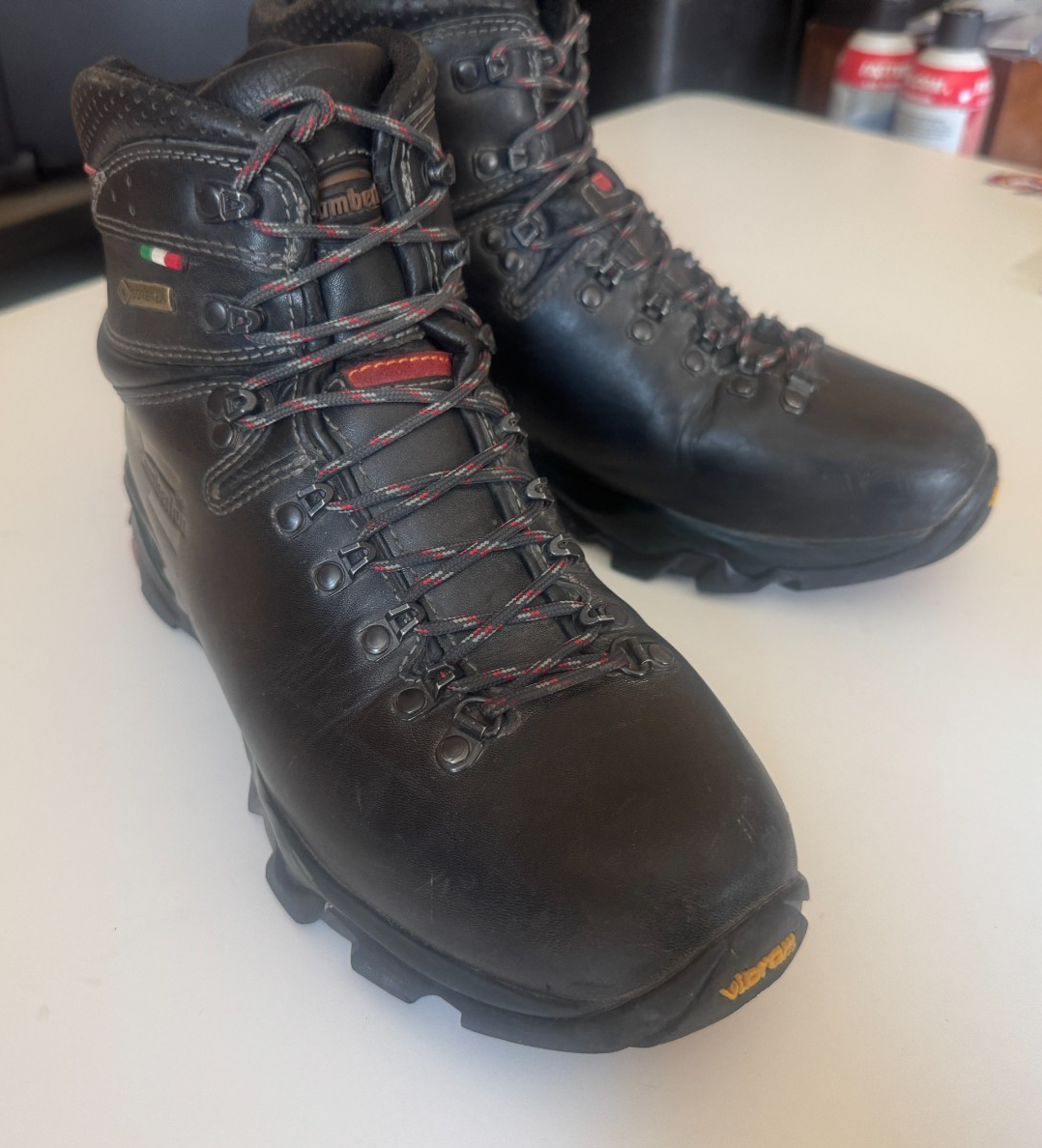 Zamberlan 996 Vioz GTX Italian Leather Hiking Boots US9 | eBay