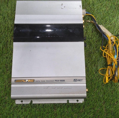 Alpine PXA-H600 DSP Digital Signal Processor Car Audio Unit Used