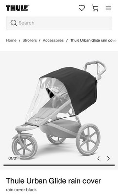 Thule Urban Glide Rain Cover 20110746 Compatible with Glide 2 and Urban Glide 2
