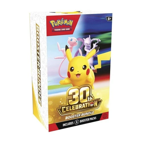 Pokémon 30th Anniversary Booster Bundle inc 6 Packs 🌟PRE SALE🌟