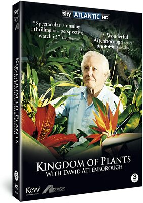 Kingdom Of Plants With David Attenborough - 3 DVD SET - BRAND NEW