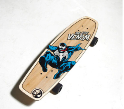 ザッカリーリーヴァイ　スケボー　bear walker スケートボード　マーベル BW Venom Skateboard Deck by Bear Walker | Sideshow Collectibles