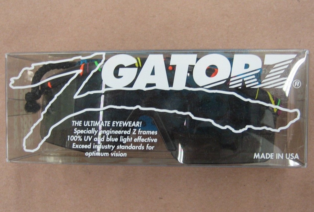 Z FRAME Gatorz BLADES Sunglasses Made In USA Blades style VINTAGE