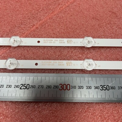 2 PCS LED strip for Skyworth 32W4 32V4 320E66 JL.D32061330-296AS-M
