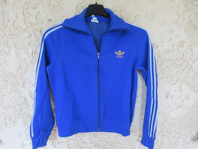 Veste ADIDAS vintage jacket giacca 70's TREFOIL gold or VENTEX jacke 8/10 ans
