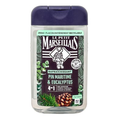 Duschgel Pinie mediterran & Eukalyptus Le Petit Marseillais Duschcreme 250ml NEU