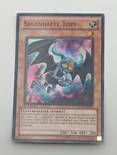 Yu-Gi-Oh! Einzelkarte Sagenhafte Topi bespielt
