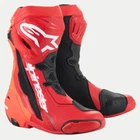 ALPINESTARS SUPERTECH R V2 MOTORCYCLE RACE BOOTS RED FLURO RED ALL SIZES MOTOGP