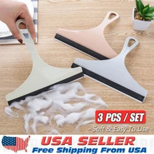 3X Glass Window Wiper Cleaner Squeegee Shower Screen Mirror Home Car Blade Brush
