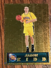 1994 PACIFIC DRAFT PICKS BASKETBALL GOLD PRISM JASON KIDD SAMPLE CARD-JUN056