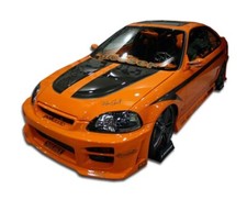 99-00 Honda Civic 4dr R34 Duraflex Full Body Kit 110469 99-00 Honda Civic 4dr R34 Duraflex Full Body Kit 110469
