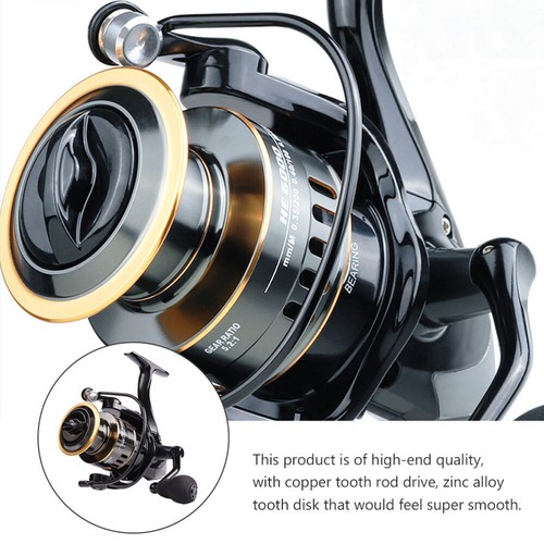 Harayaa Angelrolle 22lb 5,2:1 - Links/Rechts Rolle Für Forelle & Karpfen