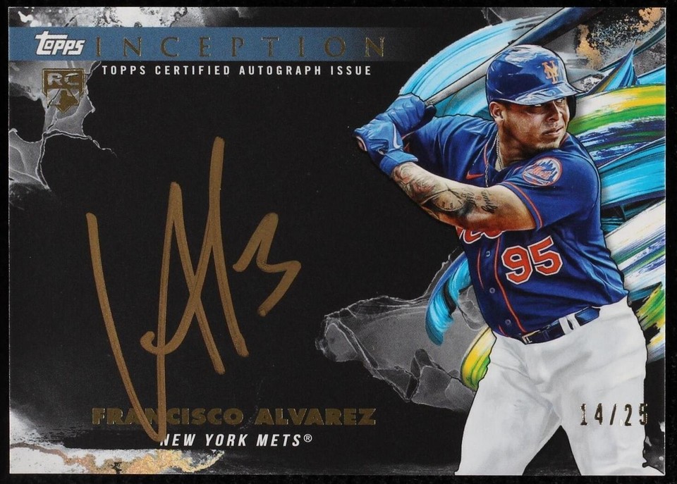 2023 Topps Inception - Francisco Alvarez #ISS-FA - 1 of 1