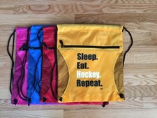 Hockey Rucksack mit Kordelzug