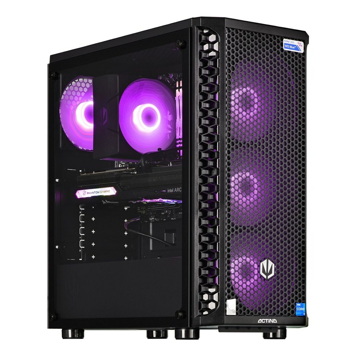 PC da Tavolo Actina KOMAAAGIP1321 Nvidia Geforce RTX 4070 16 GB RAM Intel Cor