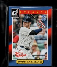 (40) 2014 Donruss The Rookies #68 Tommy La Stella SAN FRANCISCO GIANTS RC Lot 17