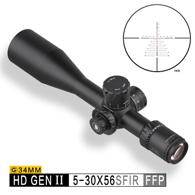 Discovery Optics Zielfernrohr HD 5-30x56 SFIR GEN 2 1/10 Mil inkl. Montagen