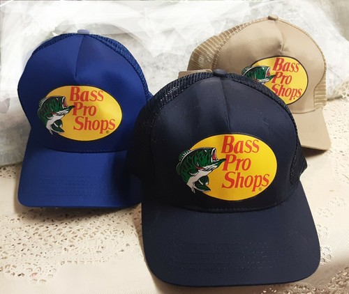 Bass Pro Shop Lot Of 3 Snapback CAPS 