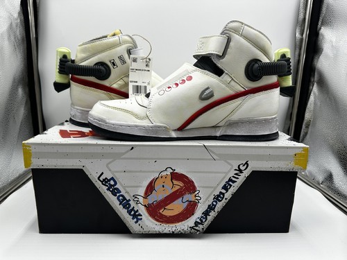 DS NEW REEBOK GHOSTBUSTERS GHOST SMASHER ECTO 1 MOVIE VTG PUMP LIMITED RARE SZ 9 - Picture 1 of 6