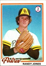1978 Topps Baseball Randy Jones