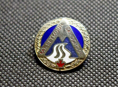 MT Seymour Ski School Vancouver BC Ski Pin | eBay