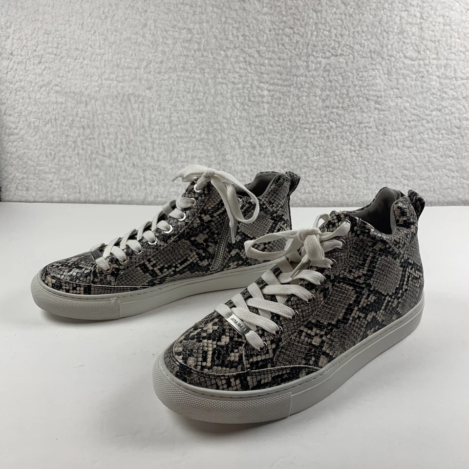 Zapatilla deportiva J/Slides para mujer 8,5 Ludlow con cordones negra serpiente/beige en relieve nueva sin caja 7342 Foto 4 de 4