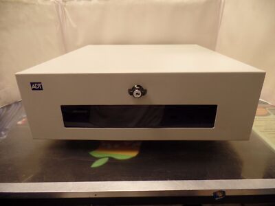 ADT A-LBV800 Tamper Resistant Lock Box for VCR/DVR W/ FAN & SLIDE-OUT ...