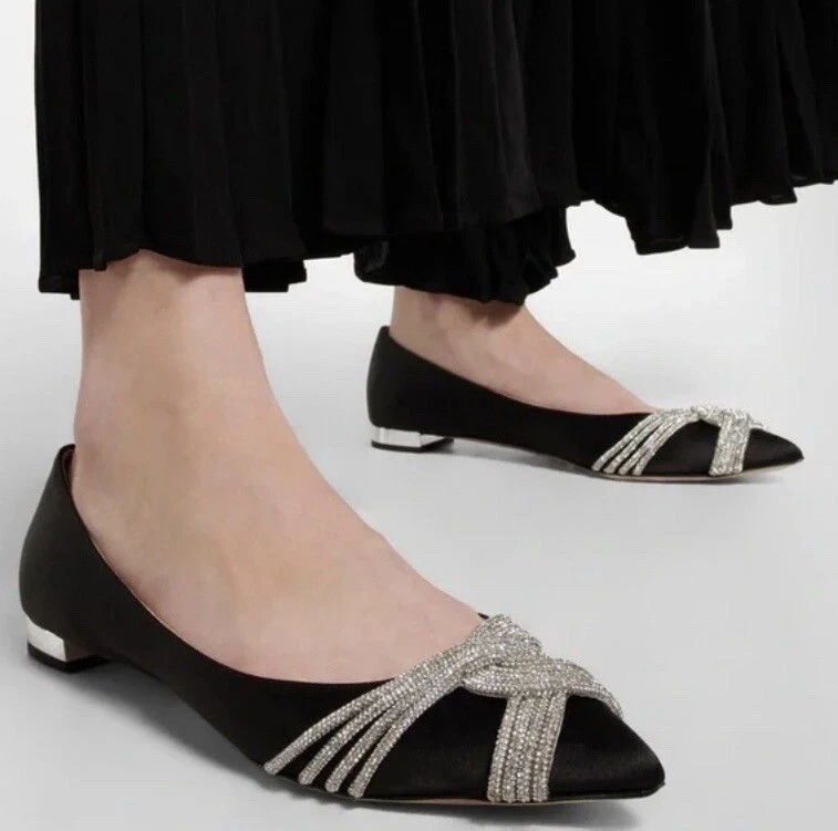 New Aquazzura Gatsby Ballet Flats 36.5 925