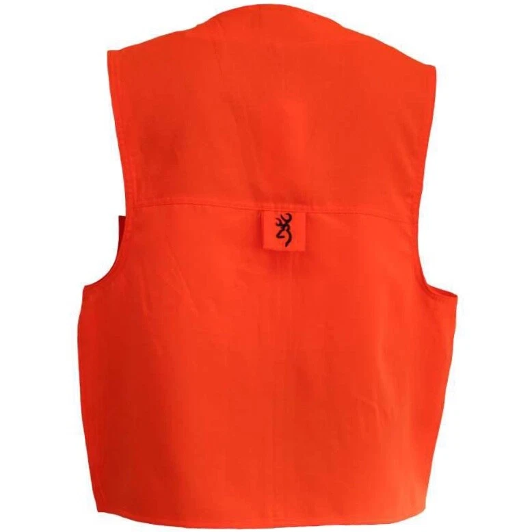 Browning Hunting Safety Vest for Adult - Blaze Orange - Sizes in M & L - Image 3 of 4