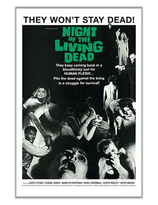 night of the living dead movie poster