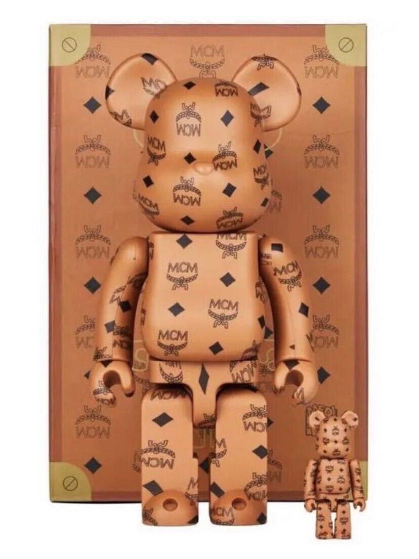 New BE@RBRICK MCM 100% 400% Bear Brick MCM Medicom Toy NEW New BE@RBRICK MCM 100% 400% Bear Brick MCM Medicom Toy NEW