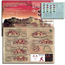 Echelon Decals 1/48 Scale Schwere Panzerabteilung 505 Tiger IIs Decals AXT481002