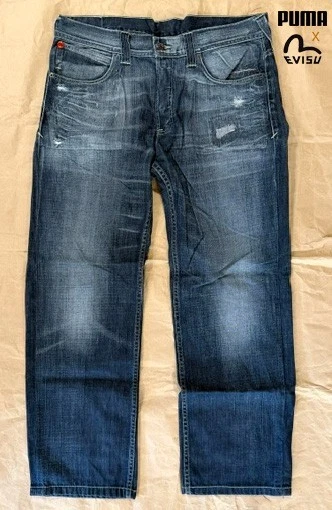 EVISU Regular Size 38 Size Jeans Men's 34 in Inseam for sale | eBay