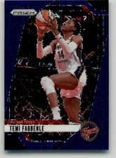 2024 Panini Prizm WNBA Temi Fagbenle Blue Velocity Prizms #136 Indiana Fever
