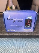 ClinicalGuard CMS-50DL Fingertip Pulse Oximeter with Neck/Wrist Cord