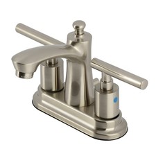 Kingston Brass FB762.CML Manhattan 1.2 GPM Centerset Bathroom - Nickel
